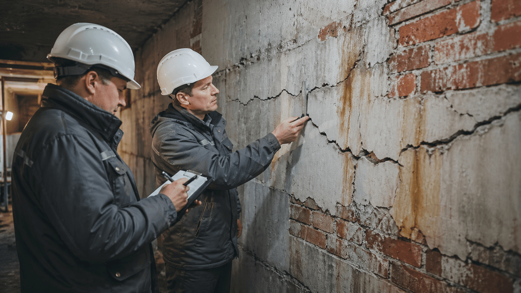 Усадочные трещины в бетоне и кирпичной кладке: причины, диагностика и методы устранения